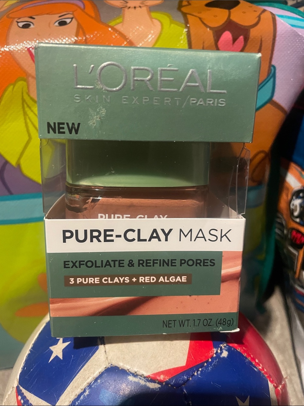 L'Oreal Pure-Clay Mask in Mint Green & Terracotta